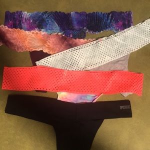5-PINK by VS Extra Low Rise Thongs/M